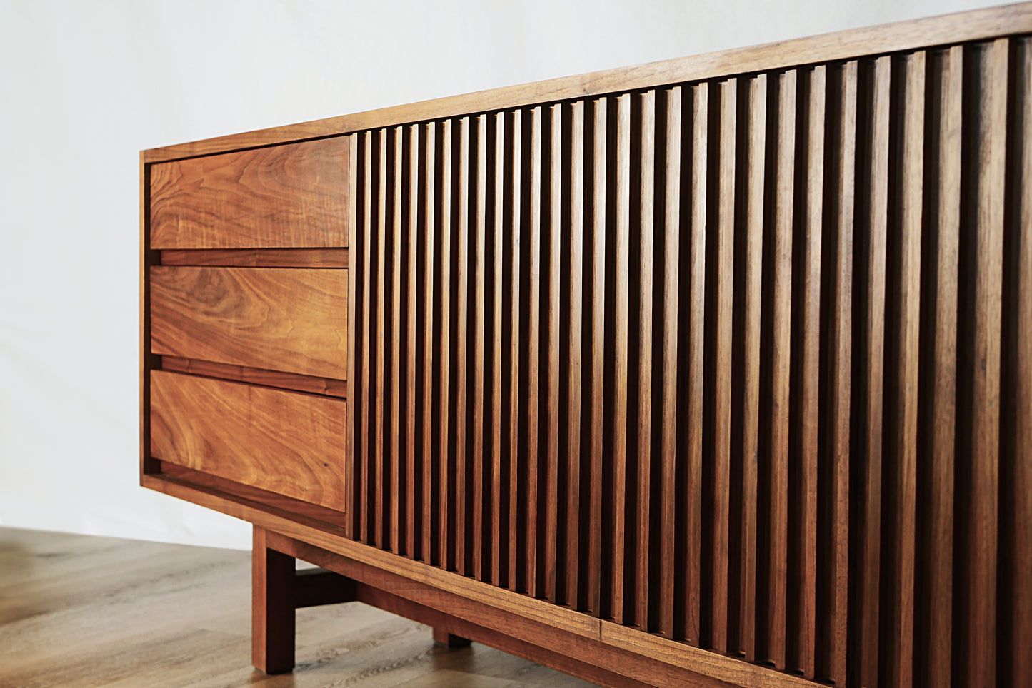 Mid-Century Modern Media Console