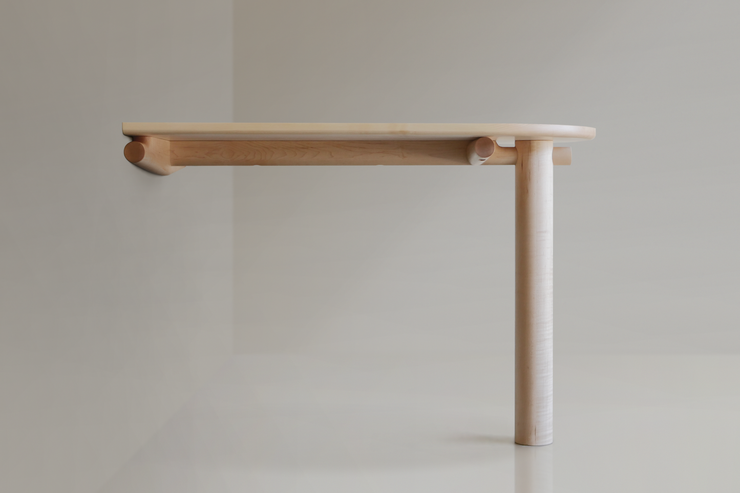 Single Leg Kitchen Table